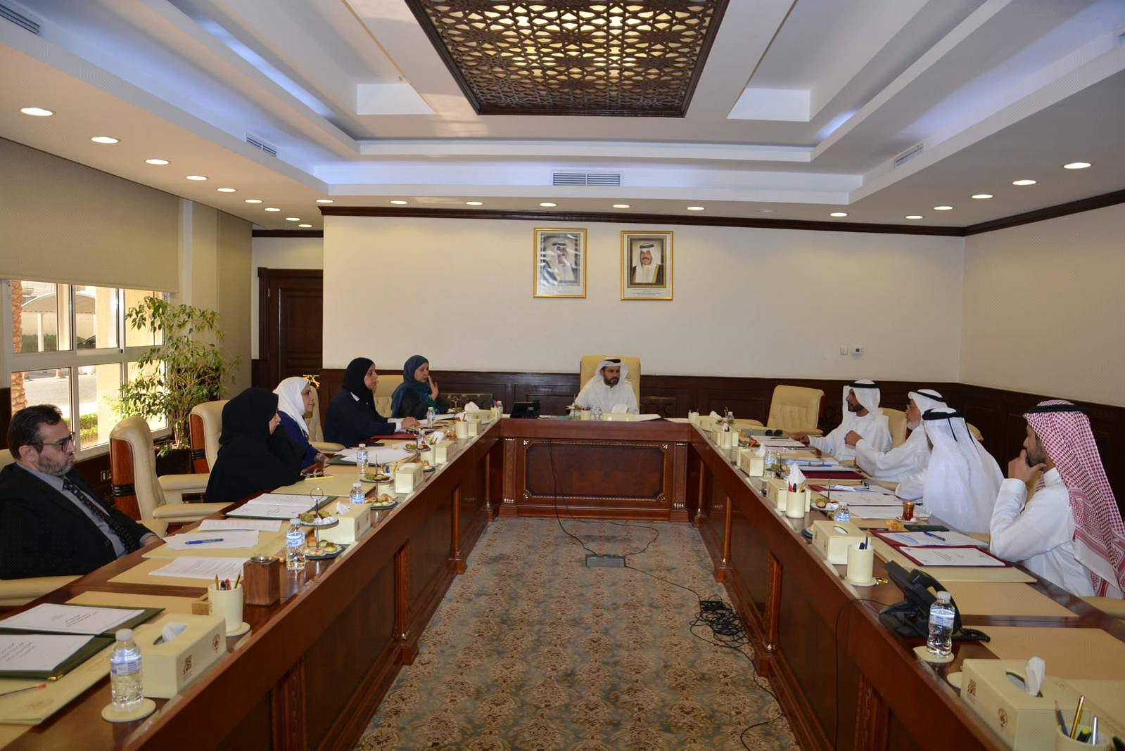 أمانة الأوقاف تستقبل وفد الأمانة العامة لمجلس التعاون الخليجي ووفد دولة قطر 
